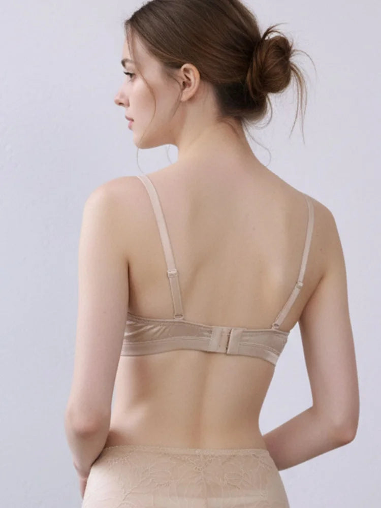 Real Silk Wireless Bralette & Underwear Set
