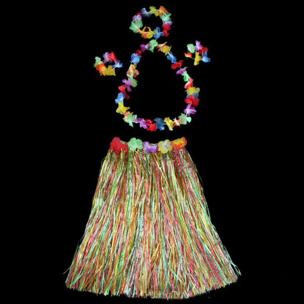 Hawaiian Hula Grass Skirt for Women – 40 cm Luau Party & Fancy Dress Costume