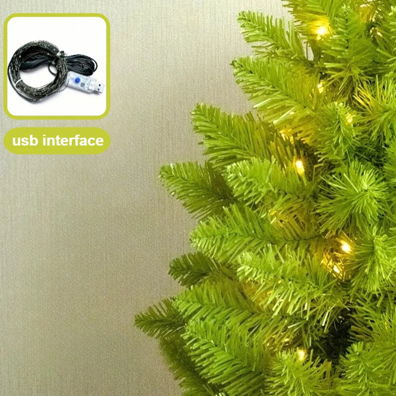 Artificial Christmas Tree with Santa Hat Design – PVC Holiday Decoration (90cm / 150cm)