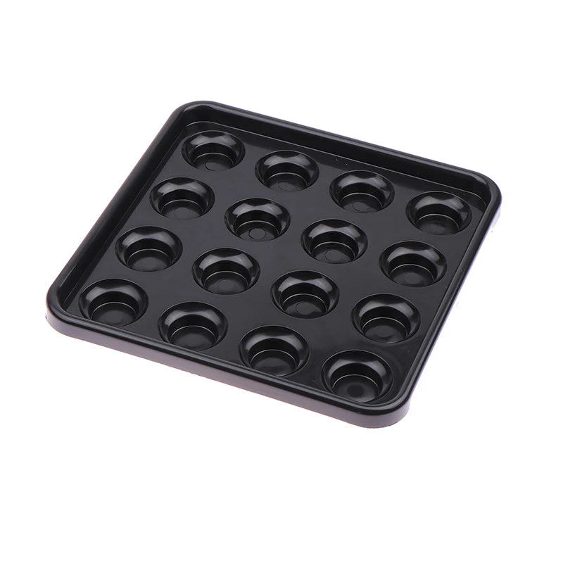 16-Slot Billiard Ball Storage Tray
