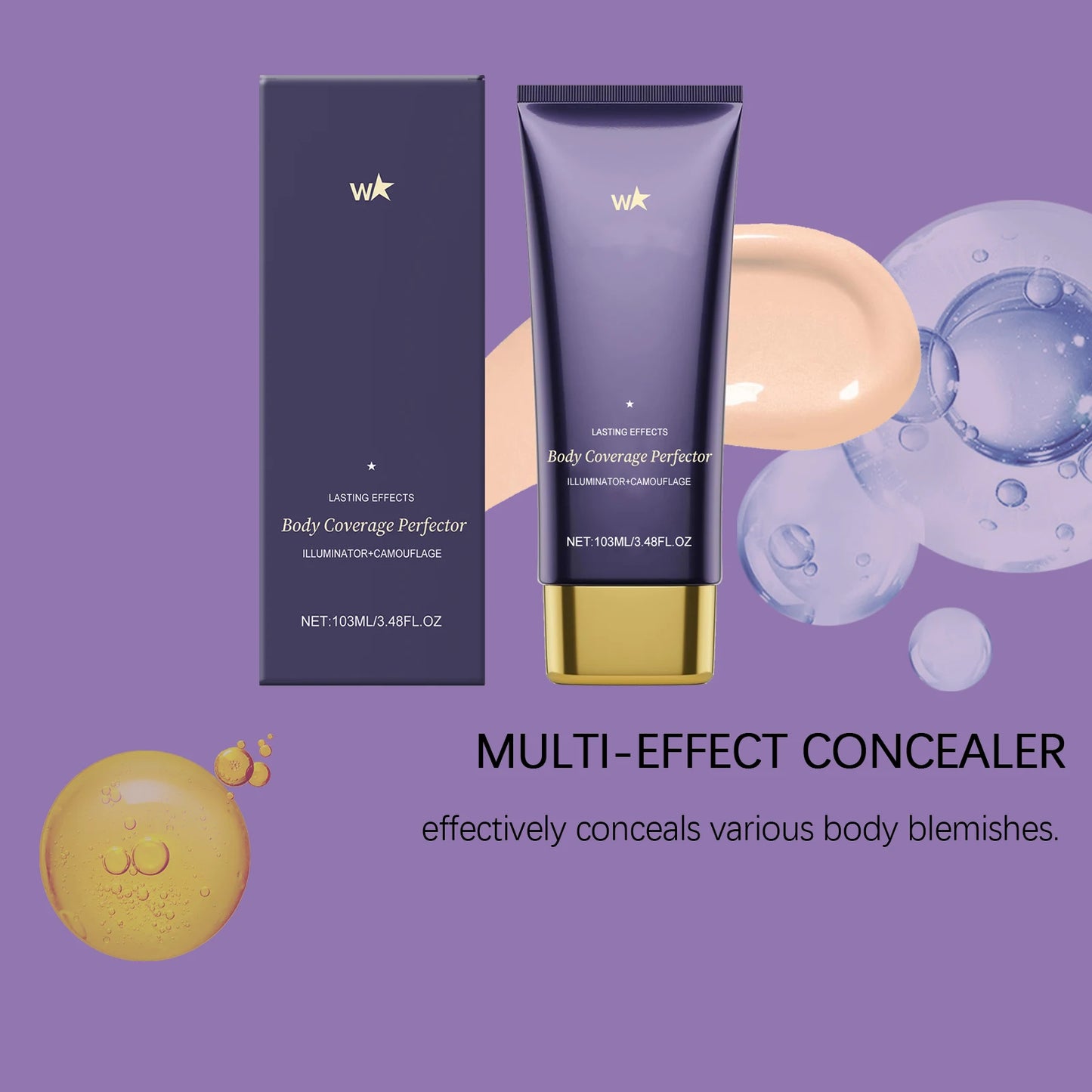 Tattoo Cover Concealer – Long-Lasting Waterproof Matte Full Coverage Body Makeup Foundation (103ml)