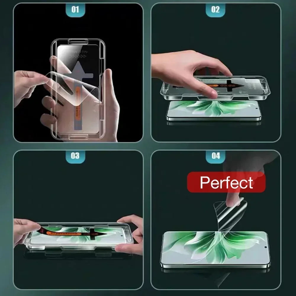 2PCS Tempered Glass Screen Protector for OnePlus 12 12R 11 11R 10 9 8 Ace 3 Ace 2 Pro – HD Clear Anti-Scratch Protective Film with Installation Kit