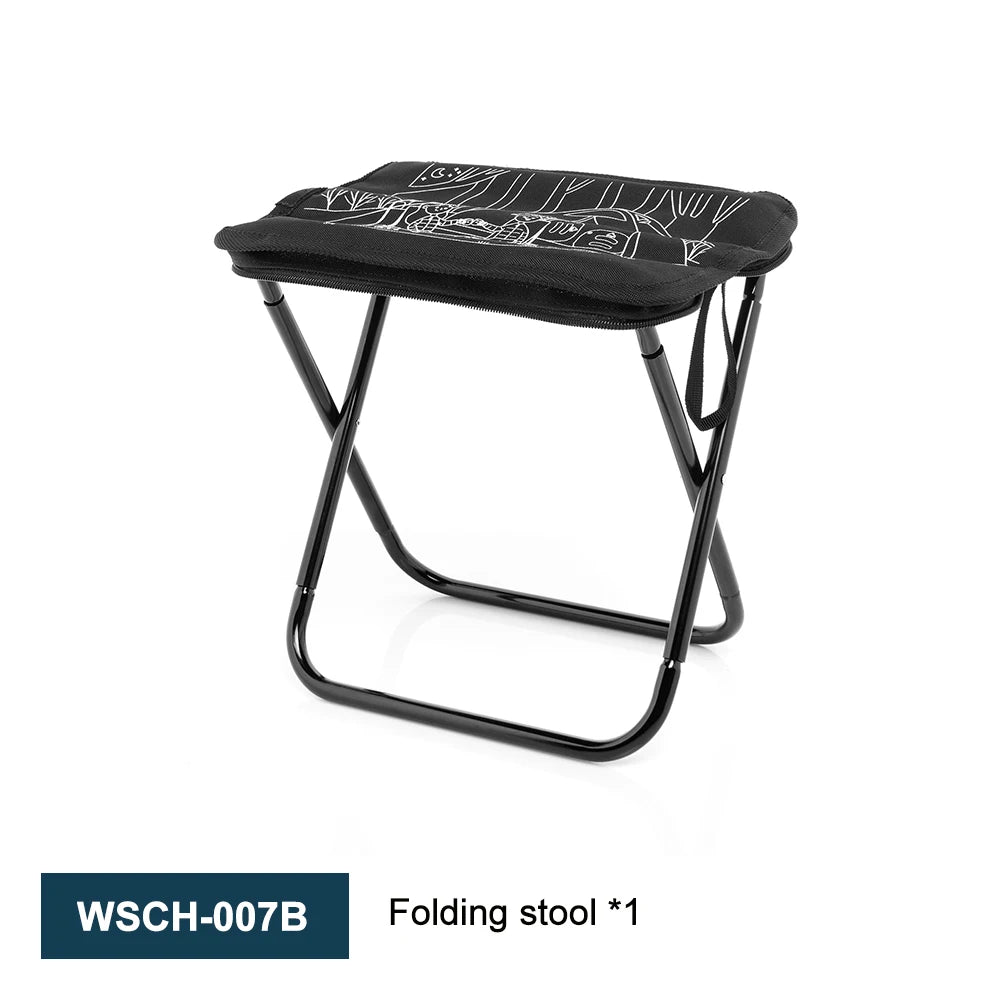 Portable Folding Camping Stool – Lightweight Outdoor Seat | 100KG Capacity | Hiking & Travel