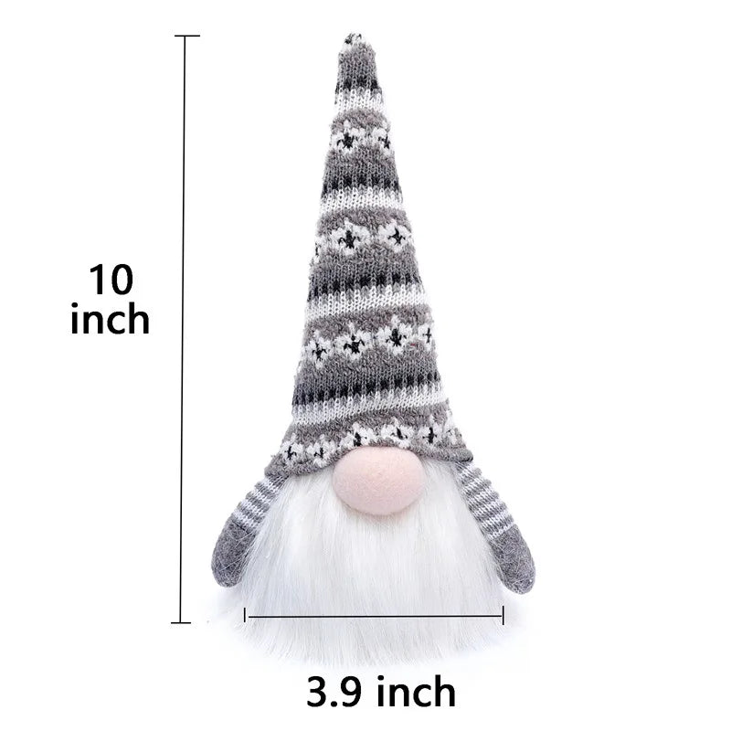 LED Faceless Doll Elf Gnome with Lights – Christmas Decoration & Holiday Gift (20cm / 30cm)