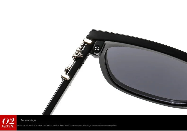 Samjune Square Anti-Blue Light Glasses — Unisex Vintage Eyewear