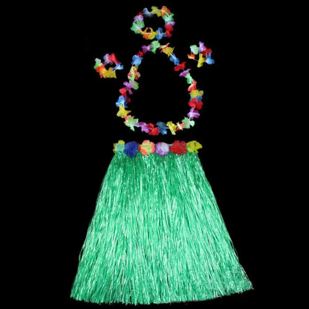 Hawaiian Hula Grass Skirt for Women – 40 cm Luau Party & Fancy Dress Costume