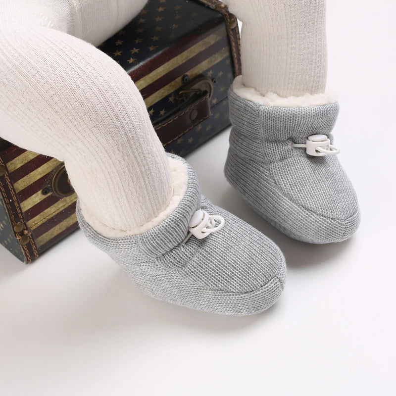 Baby Winter Boots – Soft Sole, Non-Slip Shoes for Newborns, Toddlers, Boys and Girls
