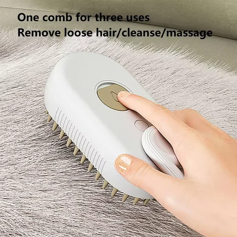 Pet Mist Grooming Brush for Cats and Dogs