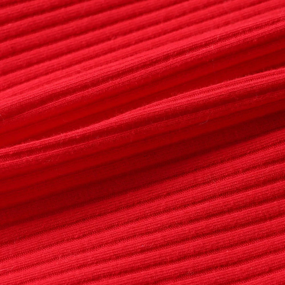 Baby Girl Christmas Dress Set – Snowflake Bodysuit, Bow Skirt & Headband