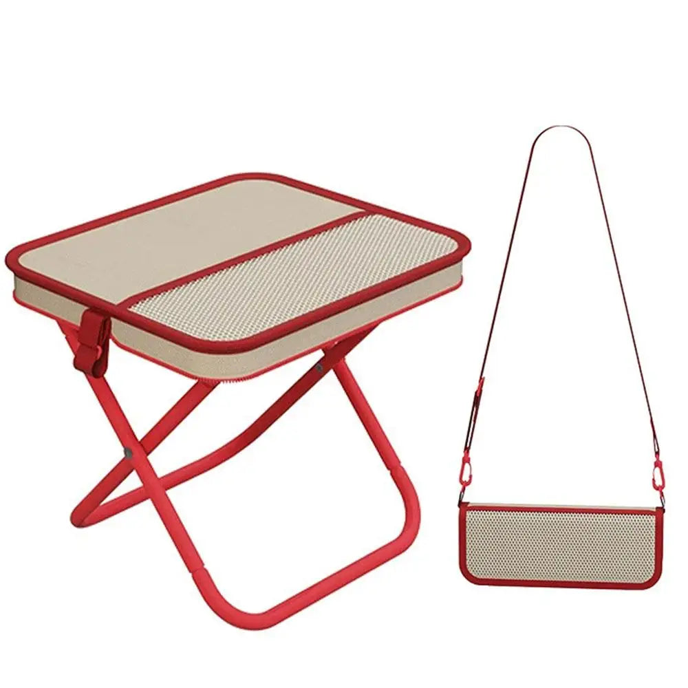 Portable Folding Camping Stool with Shoulder Bag – Lightweight Outdoor Seat for Hiking, Fishing & Picnic