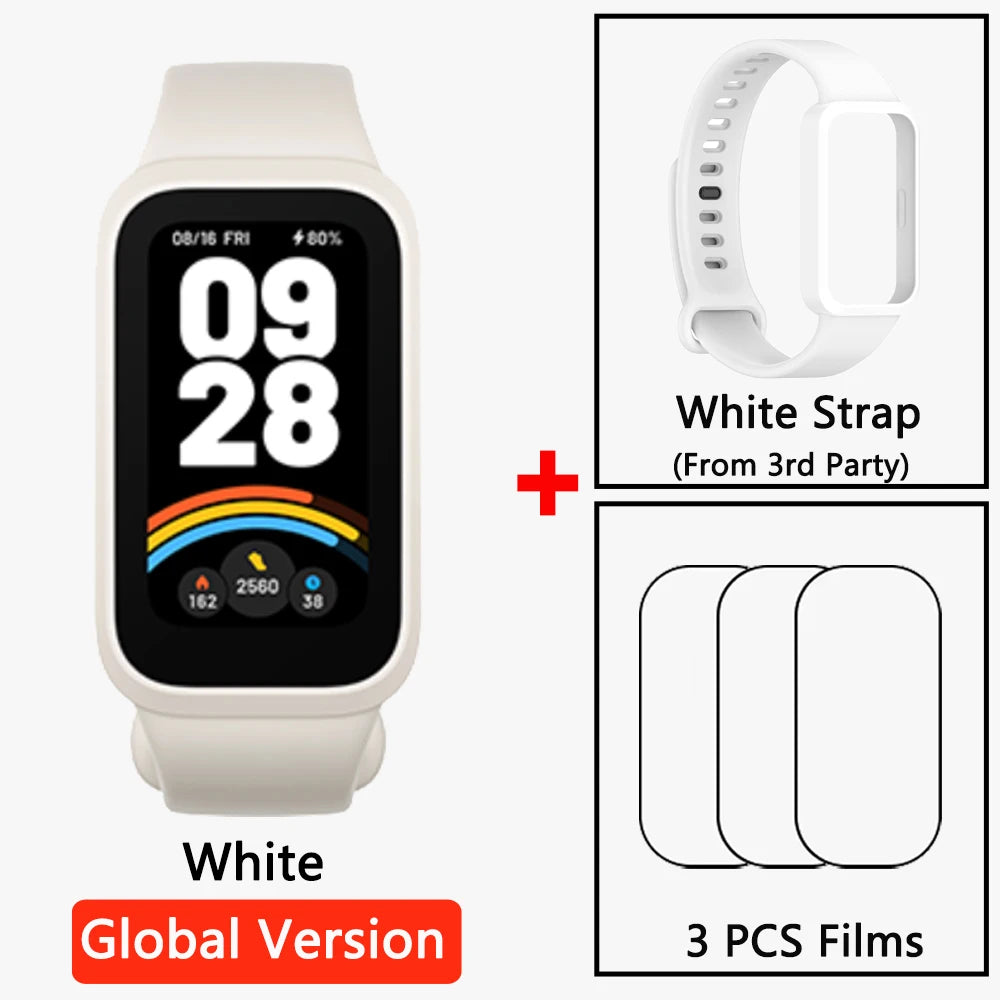Global Version Smart Band 9 Active – 1.47" TFT Display, 18-Day Battery Life, Fitness & Health Tracker