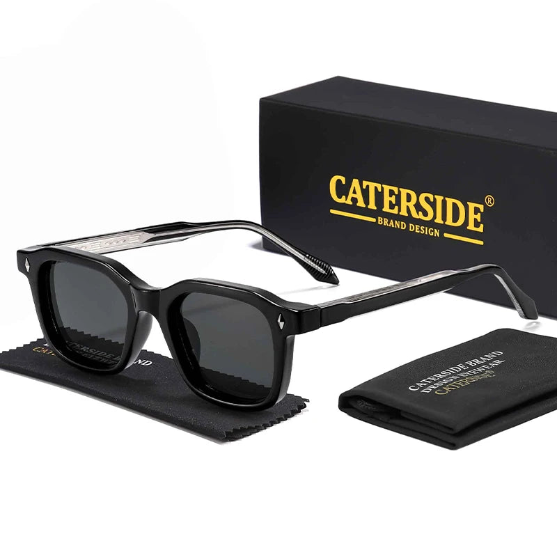 Caterside Square UV400 Sunglasses — Unisex Fashion Eyewear