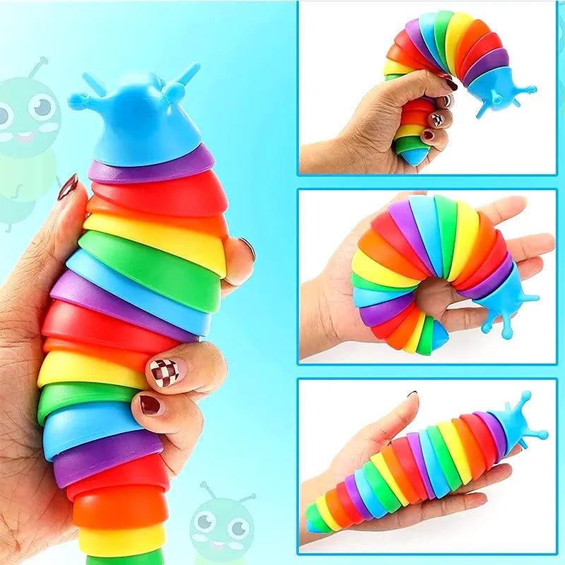 Articulated Slug Fidget Toy