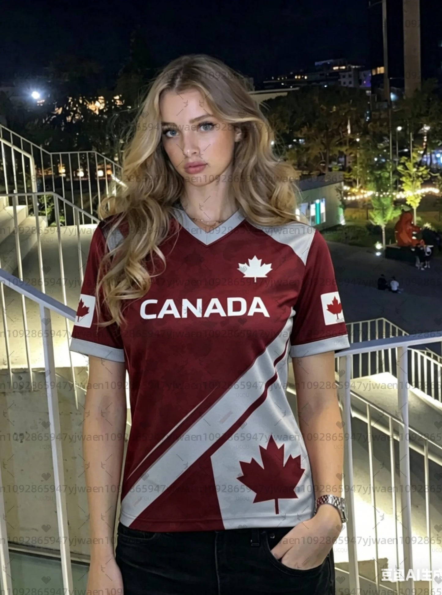2026 Summer Canada Soccer Fan T-Shirt for Men & Women – Unisex Lovers Gift Tee, Plus Size Streetwear Top for Soccer Fans