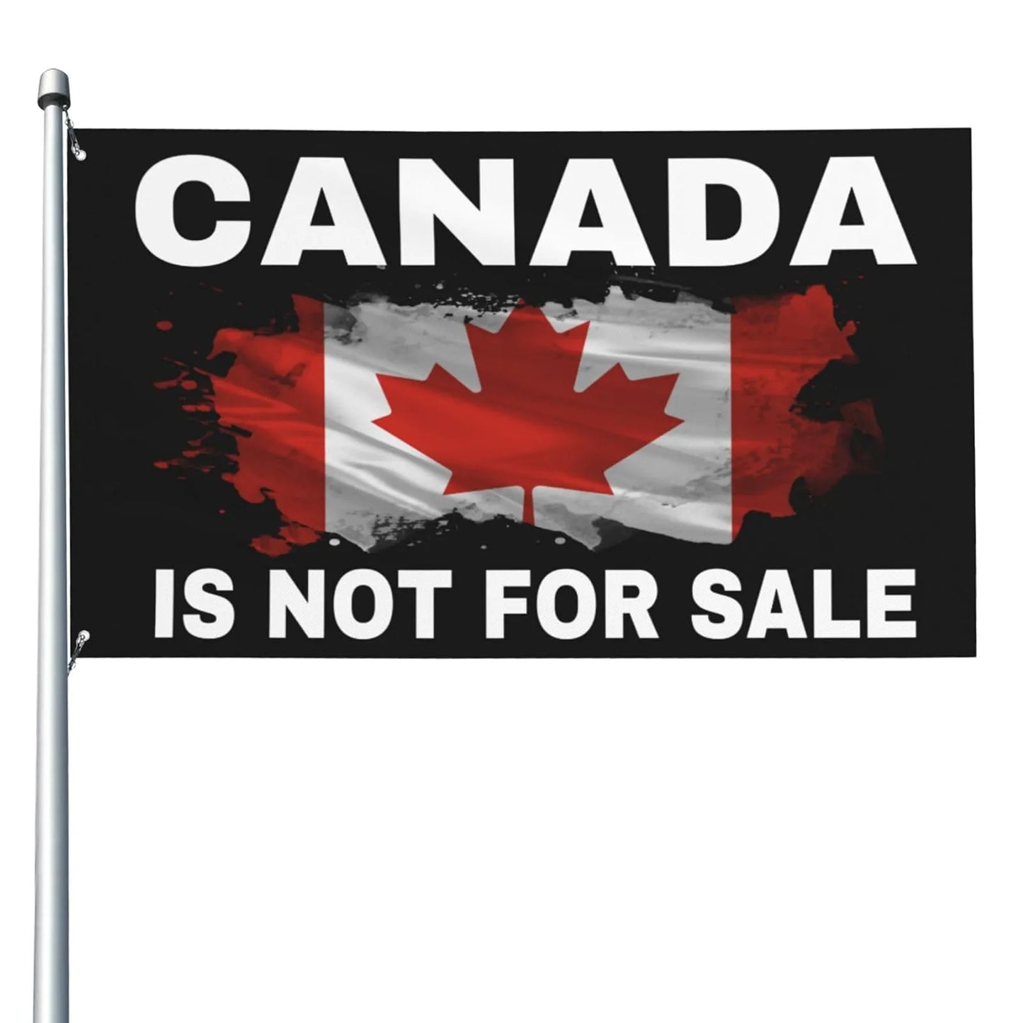 “Canada Is Not For Sale” Flag 3x5 Ft Yard Sign Banner Canada Is Not For Flag 3x5 Ft Yard Sign Banner Garden Flags for outside