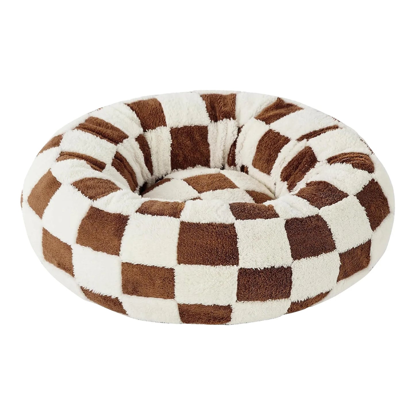 Washable Orthopedic Dog Bed for Small Dogs, Soft Plush Pet Sofa, Cozy Puppy Bed with Non-Slip Bottom