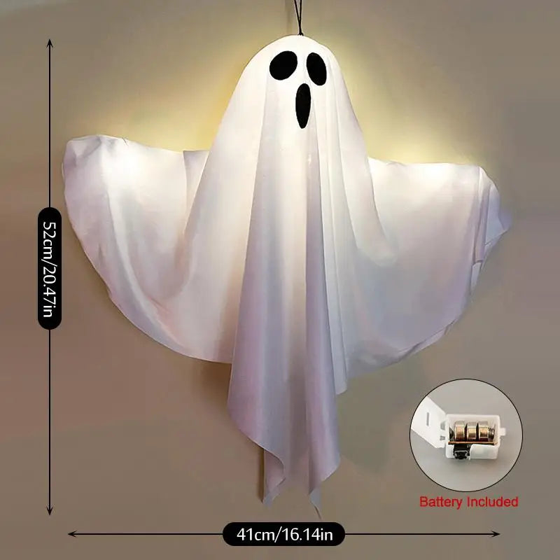 Halloween LED Light-Up Hanging Ghost Party Decoration