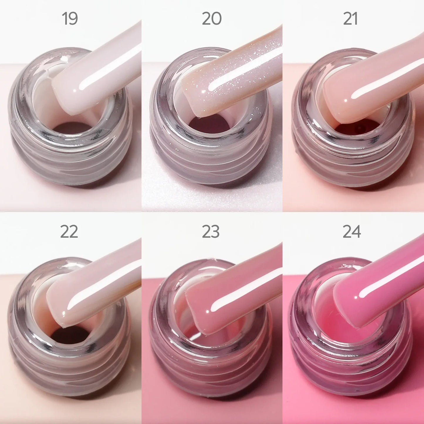 HEMA/TPO-Free Builder Gel – Self-Leveling UV Gel in Bottle, Semi-Permanent Nail Extension & Rubber Base Gel