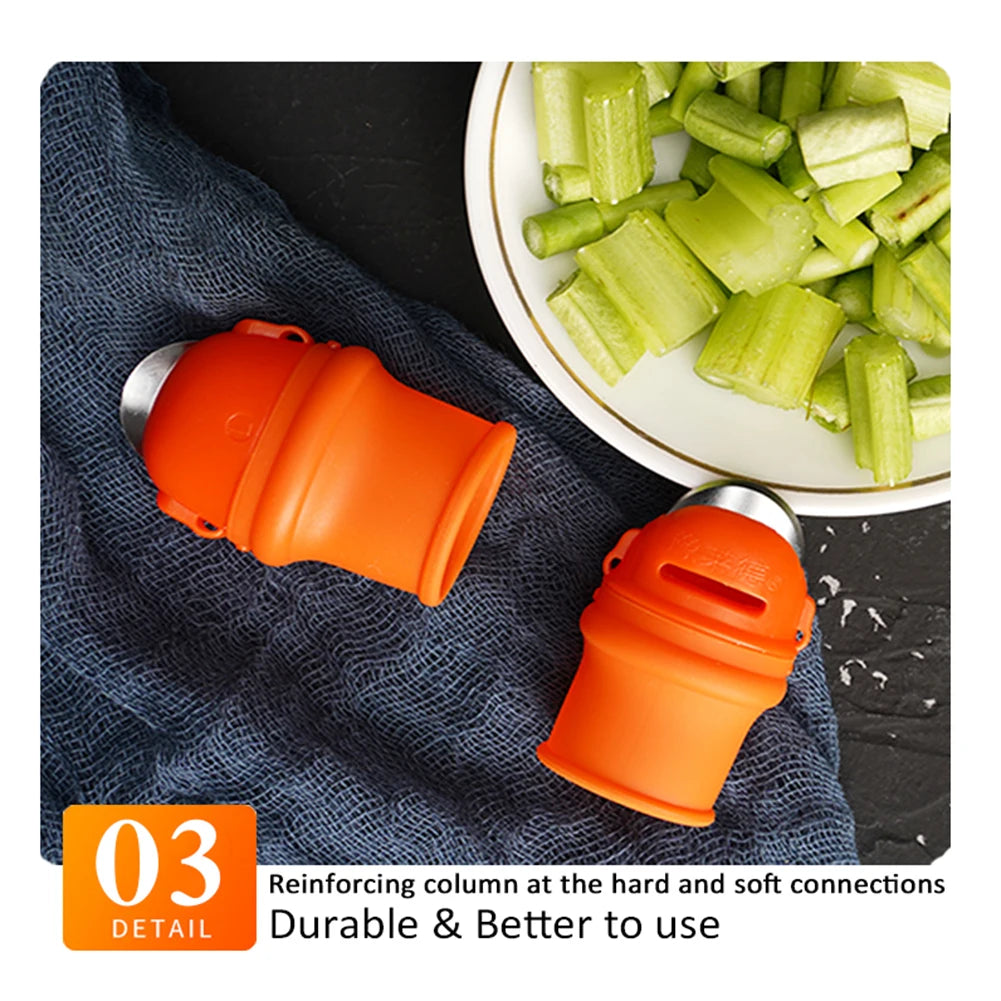 Vegetable Picking Thumb Knife with Finger Protector – Fingertip Cutter for Harvesting, Gardening & Plant Care