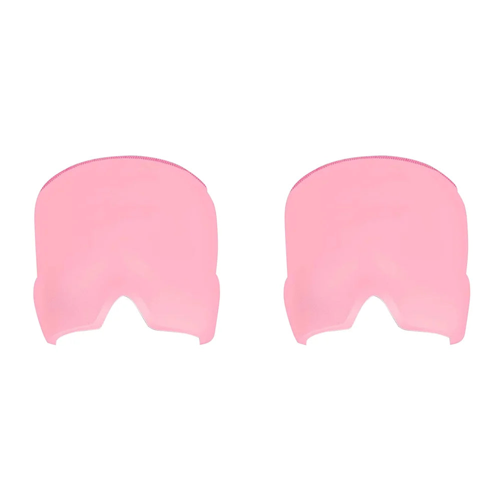 Migraine Relief Cap – Gel Ice Head Wrap with Cold Compress Therapy & Eye Mask
