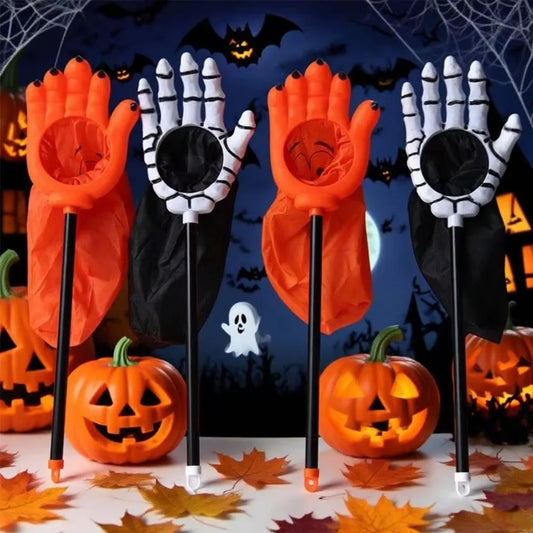 Halloween Hand-Shaped Trick-or-Treat Candy Bag