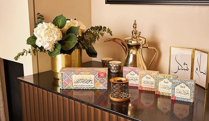 Dukhni-Inspired Arabian Bakhoor | Premium Aromatic Blend for Meditation, Prayer & Air Purification