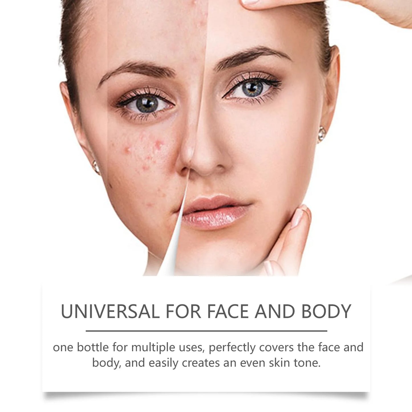 Body Concealer – Full Coverage, Long-Lasting & Waterproof – Flawless Natural Finish for Scars, Blemishes & Imperfections