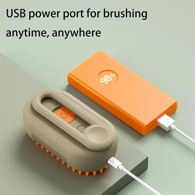 Pet Mist Grooming Brush for Cats and Dogs