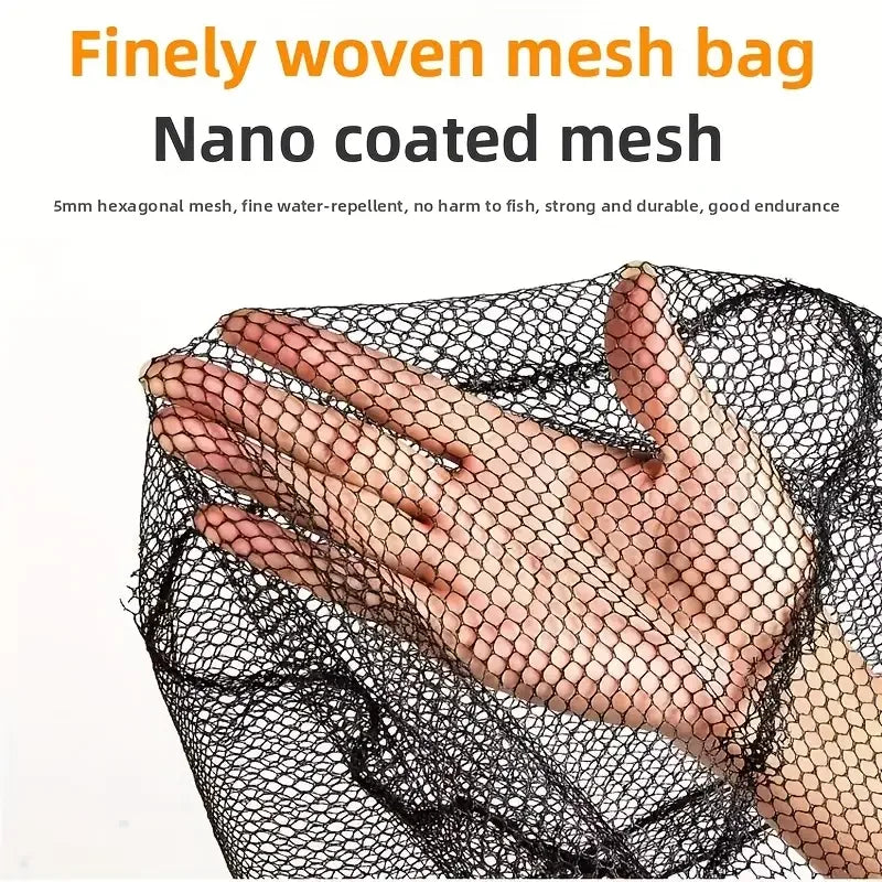 Foldable Fishing Landing Net – Ultra-Light Aluminum Alloy Telescopic Handle