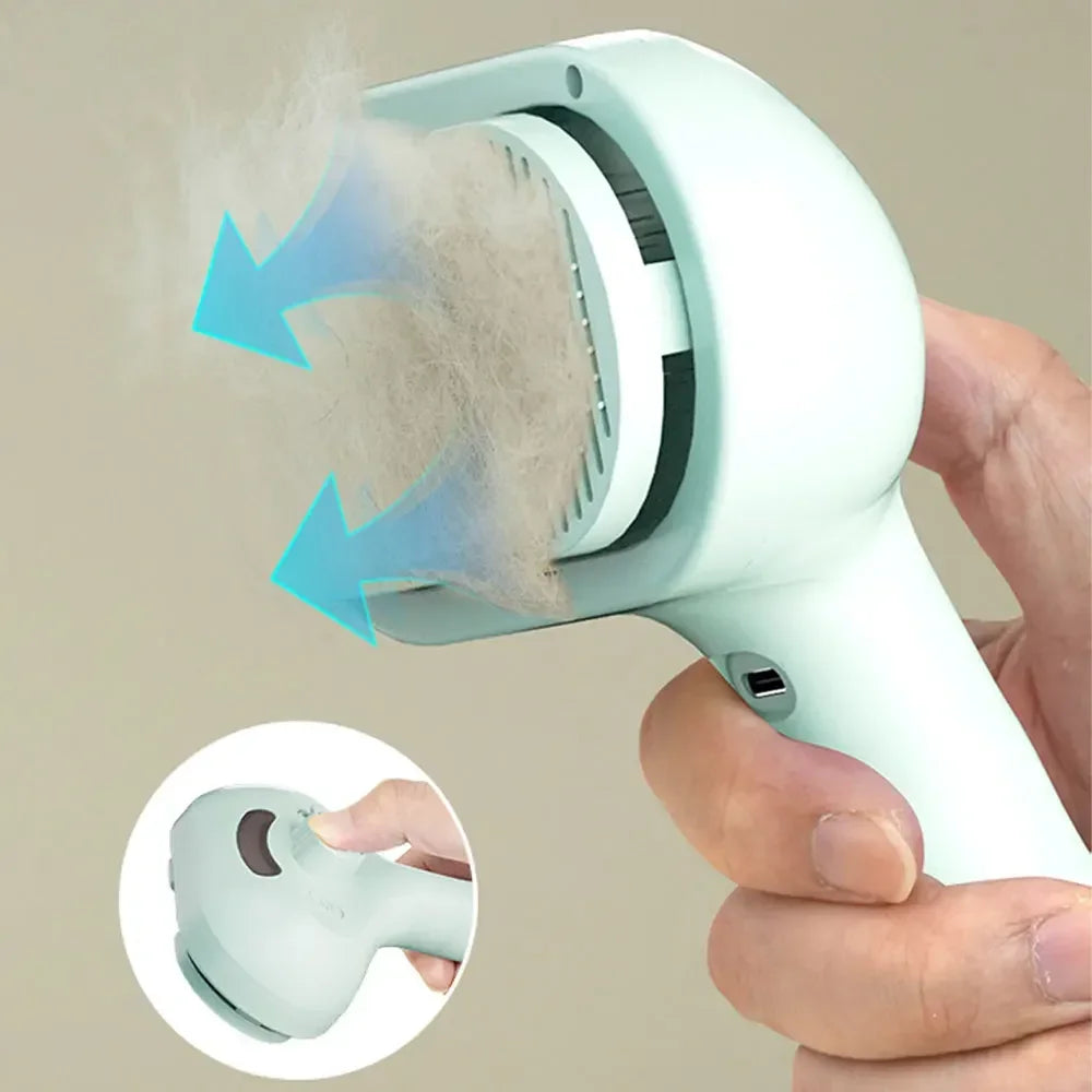 Pet Mist Grooming Brush for Cats and Dogs