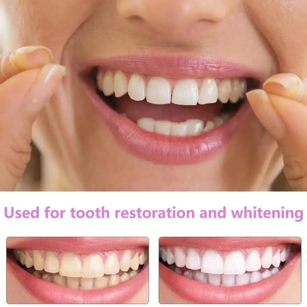 2PCS Temporary Teeth Veneers Cover for Smile Enhancement – Removable Dental Cover for Men and Women
