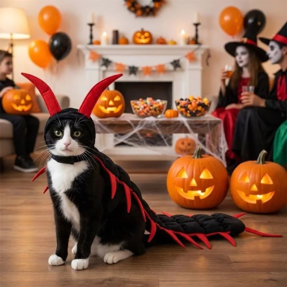 Centipede Cat Costume for Halloween