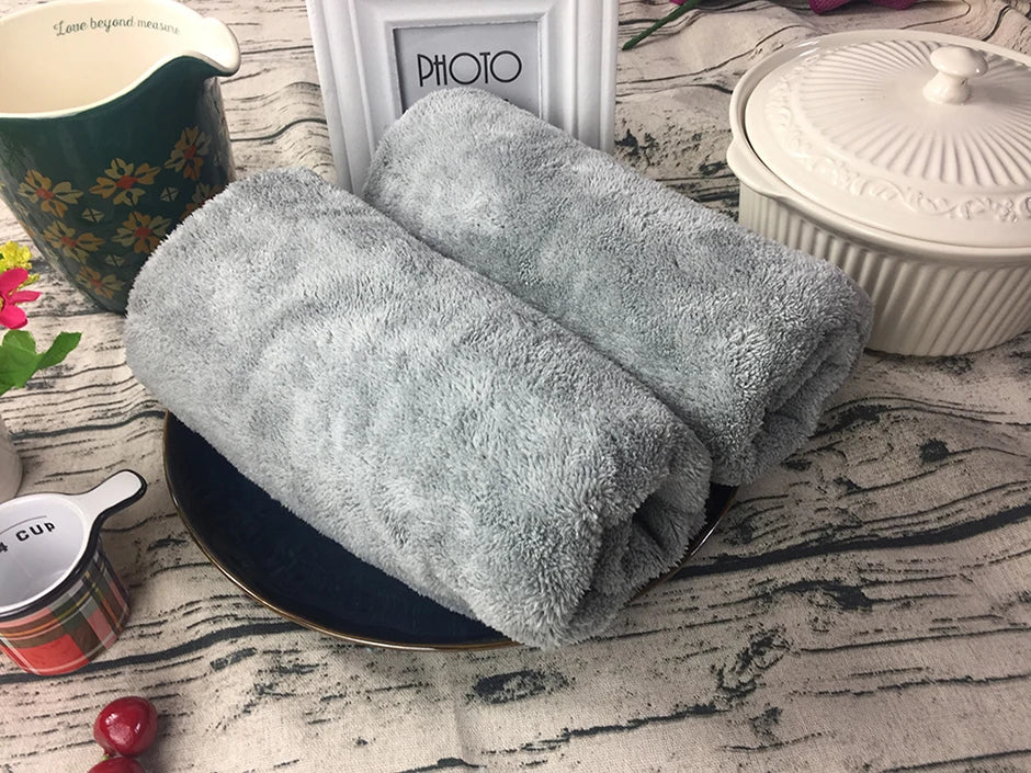 Microfiber Car Wash Towel 100x40cm – Fast Drying, Extra Soft, High Absorption