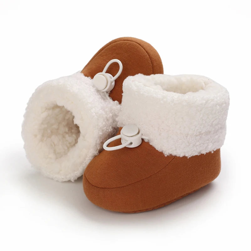 Baby Winter Boots – Soft Sole, Non-Slip Shoes for Newborns, Toddlers, Boys and Girls