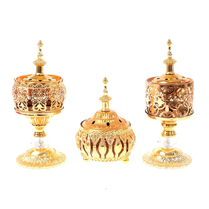 1Pcs Delicate Middle East European Lace Incense Burner Bakhoor Burners Incense