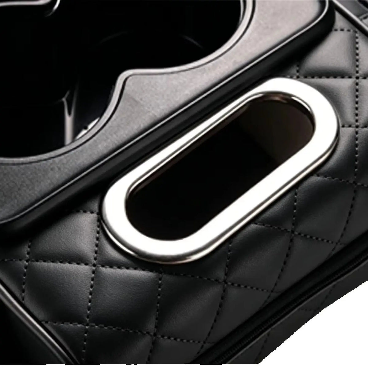 Quilted Car Armrest Organizer