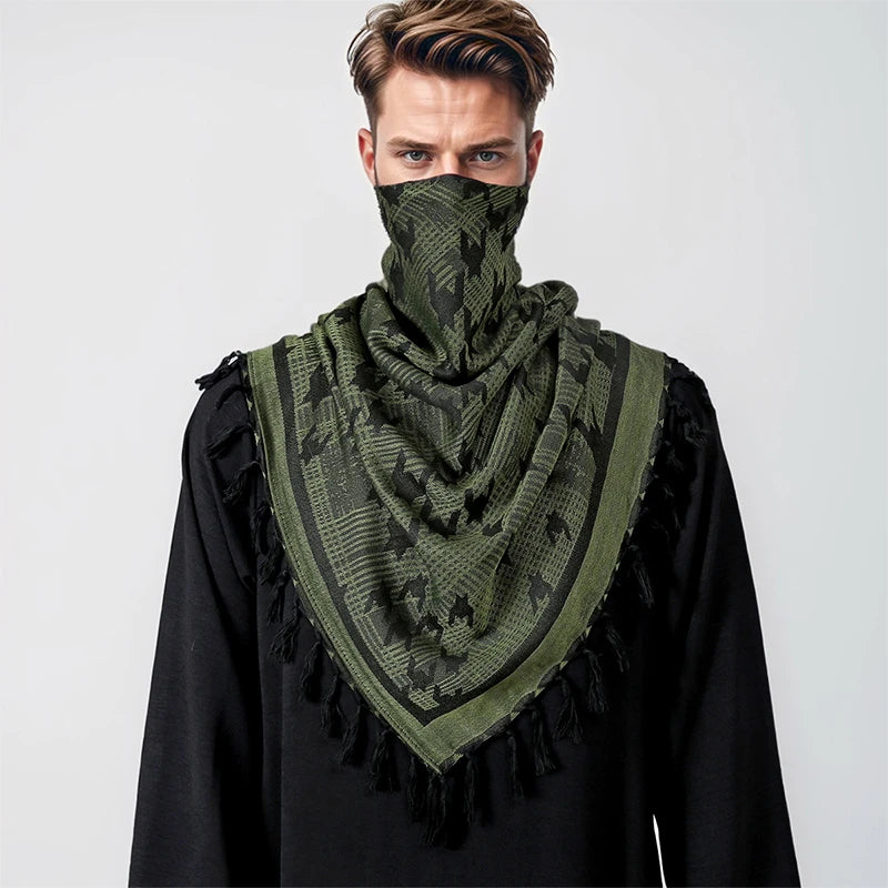 2025 Special Forces Free Variety Tactical Desert Arab Scarves Men Women Military Windproof Hiking Decorative Hijab Scarf Outdoor