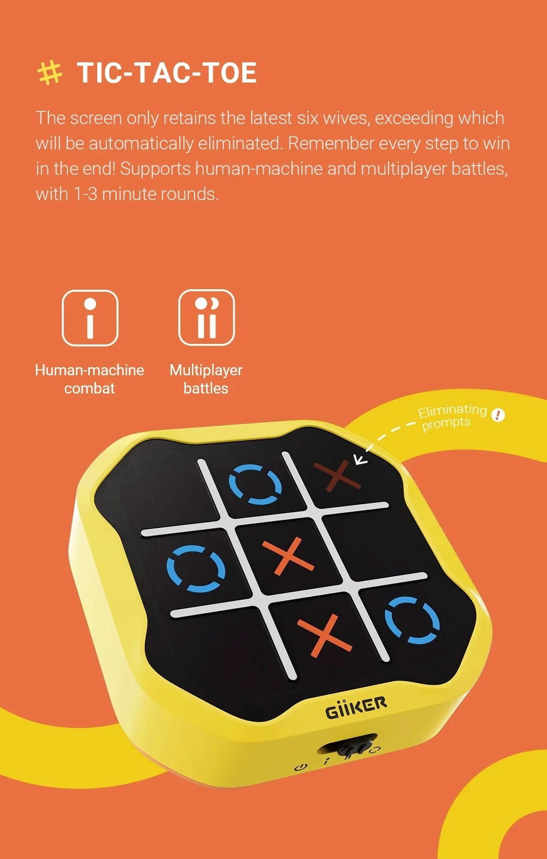Tic-Tac-Toe Bolt Game – Compact & Portable Strategy Board Game for Kids and Family Fun