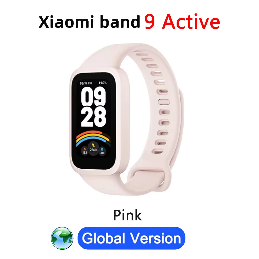Global Version Smart Band 9 Active – 1.47" TFT Display, 18-Day Battery Life, Fitness & Health Tracker