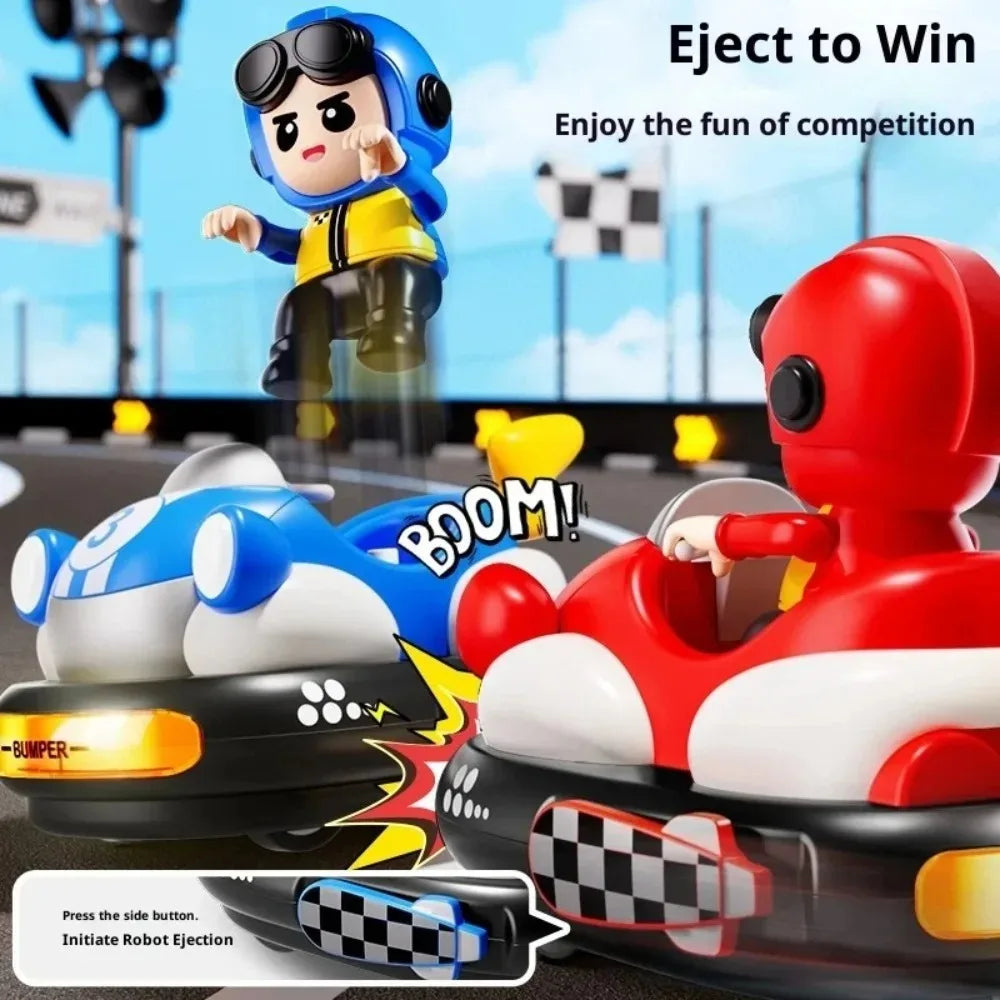 Remote Control Bumper Kart Set – 2-Player RC Drift Racing Cars