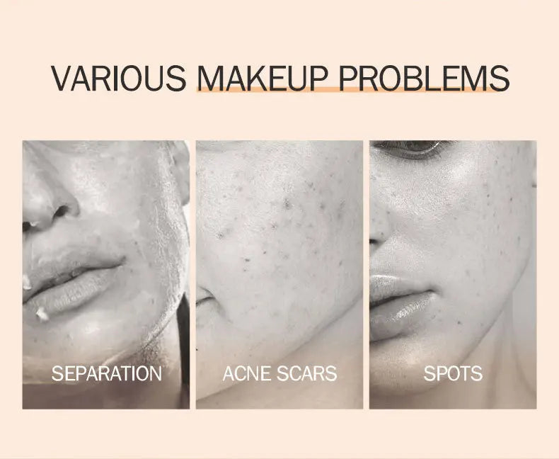 LAIKOU BB Cream with SPF — Lightweight Liquid Foundation & Concealer