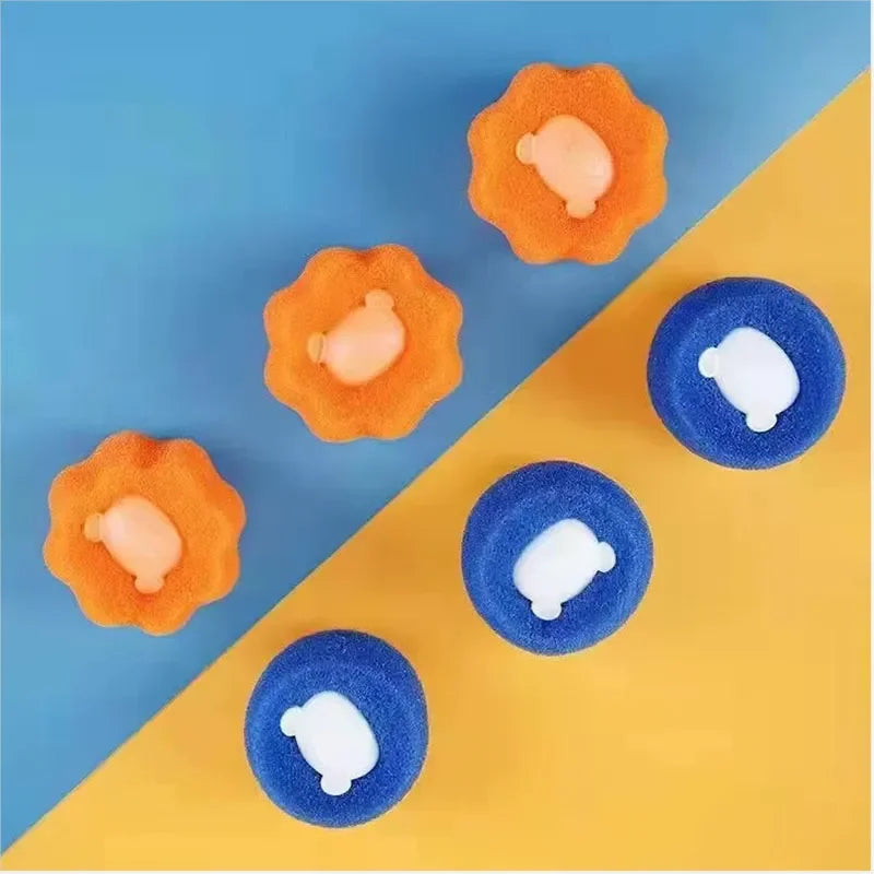 1-5 pcs Reusable Pet Hair Remover Balls – Laundry Washing Machine Filter Wool Sticker – Cat & Pet Fur Lint Catcher for Home
