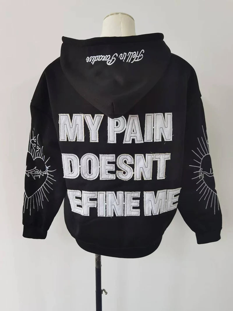 Korean Fashion Printed Short Hoodie – Versatile Zip-Up Cardigan Jacket for Men