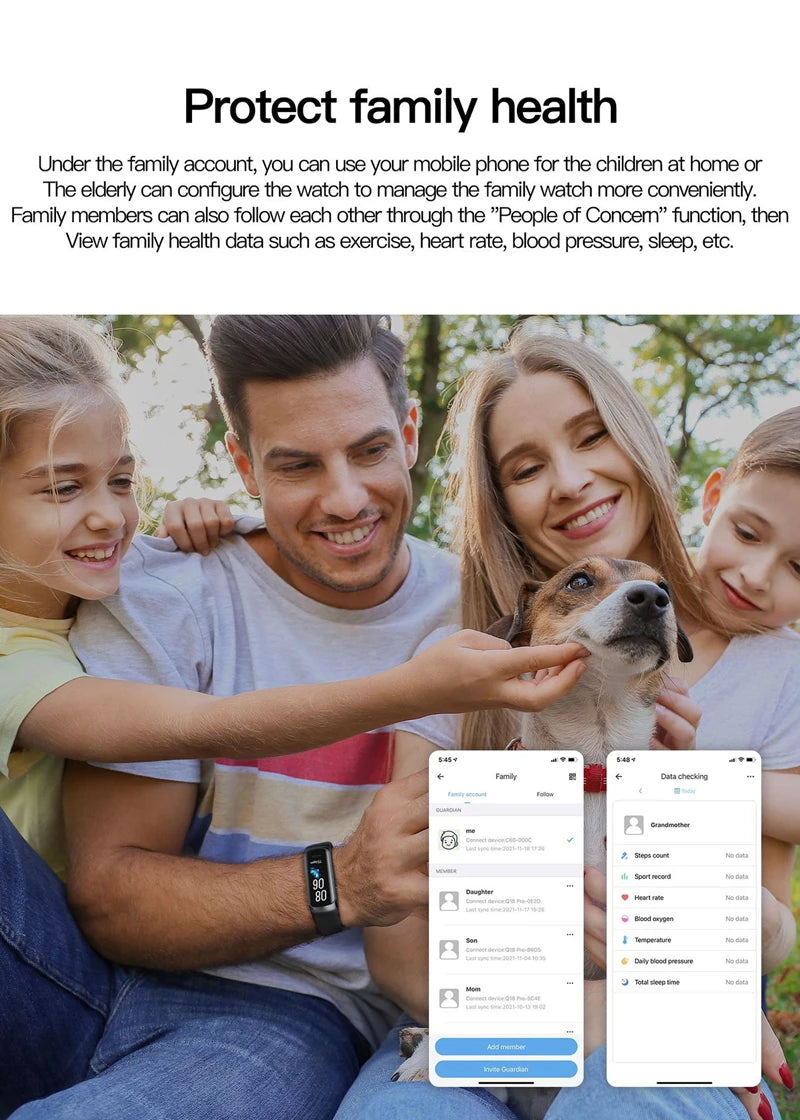 Smart Fitness Band Watch with Step Counter, Bluetooth Sync & Smart Notifications for Men, Women & Students – 2026 New Edition