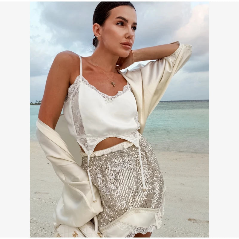 Women's Sequin Mini Skirt Collection