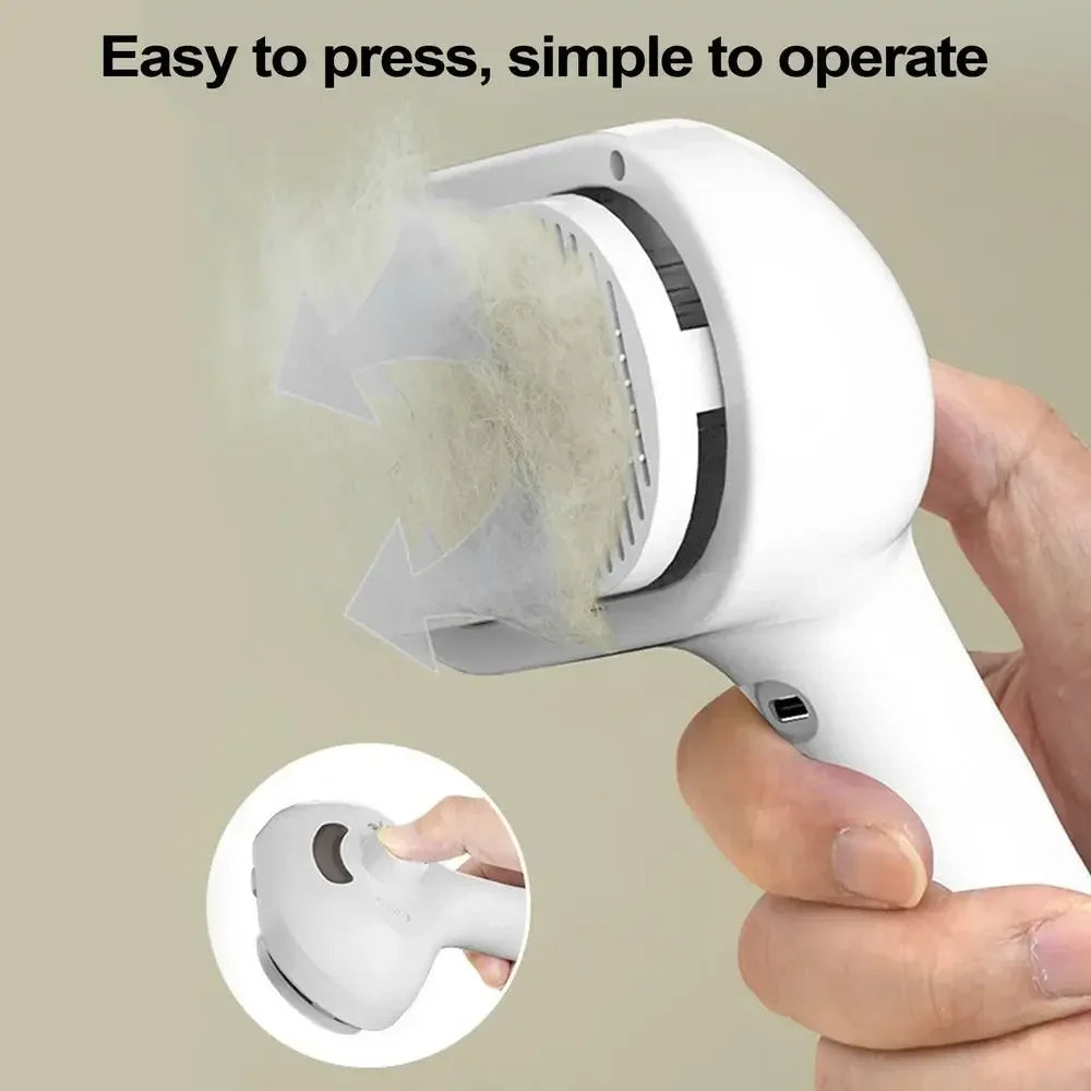 Pet Mist Grooming Brush for Cats and Dogs