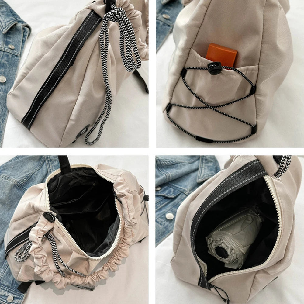 Women's Gym & Yoga Mat Bag with Shoe Compartment