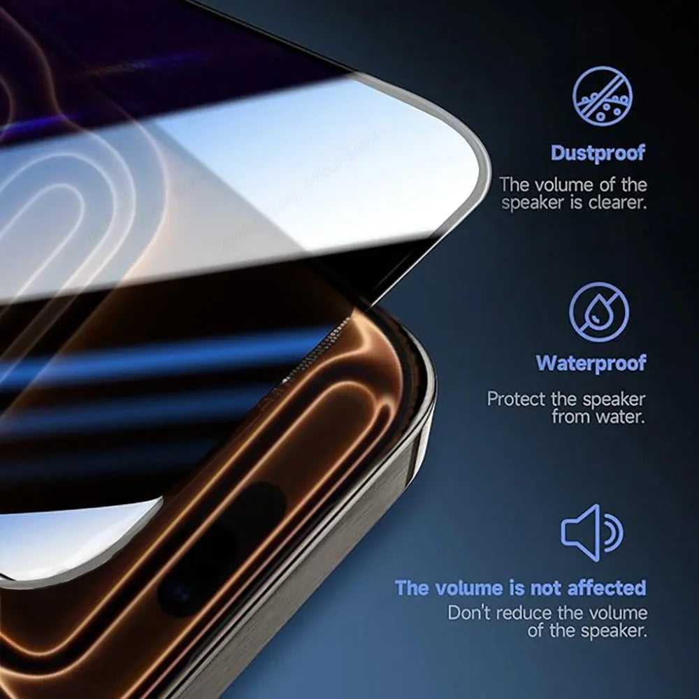 1–5PCS Privacy Tempered Glass Screen Protector for iPhone 17 / 16 / 15 / 14 / 13 / 12 / 11 Pro Max / XR / XS – Dust-Free Installation, Anti-Spy, Shatter-Resistant