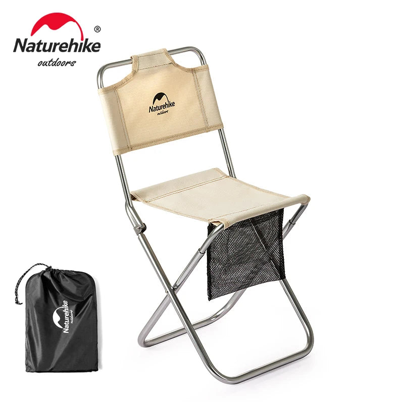 Naturehike Ultralight Portable Folding Beach Chair – Camping, Hiking, Fishing & Picnic