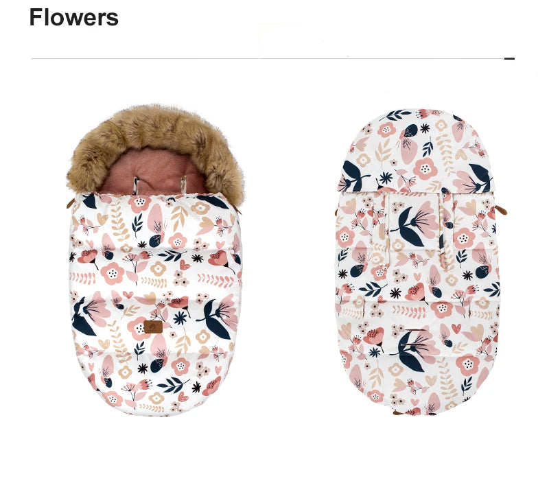 Baby Stroller Footmuff for Cold-Weather Outings